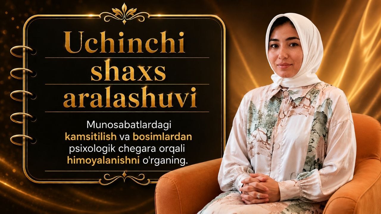 26–27–28–iyul |Ayollik Jozibasi|Bepul masterklass