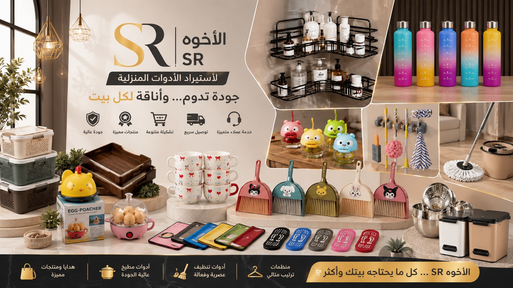 شركة الإخوة SR لإستيراد الأدوات المنزلية