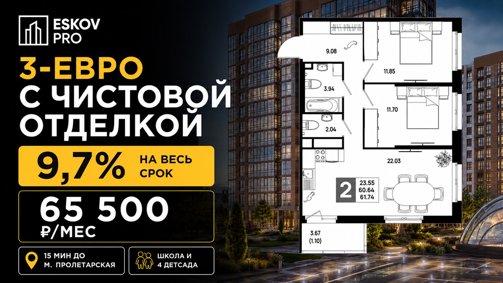 Новостройки в СПб | Еськов Николай