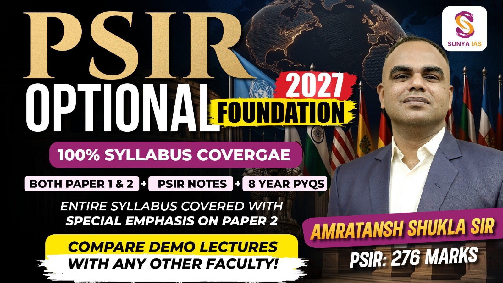 Sunya IAS - PSIR Optional